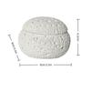 Matte Texture Incense Burner Anti-Fly Ash Lid Aromatherapy Ornament Fragrant Plate  Hotel Office