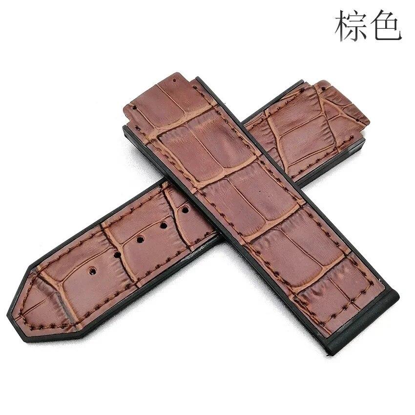 26mm*19mm skinnklokkeremspenne 22mm for HUBLOT Big Bang Series Silikonklokke Armbåndsurtilbehør