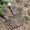 Vegetable Field Rake Steel Garden Weeding Rake Heavy-duty Steel Weeding Rake Hand Weeder Set for Gardening Vegetable Field Soil