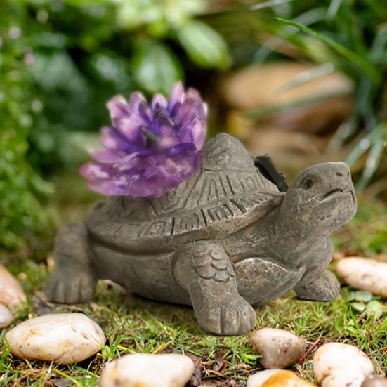 Hear-No See-No Speak-No Gnome Figurine Resin Faux Crystal Garden Dwarf Frog Owl Statue for Home Tabletop Yard Lawn Patio Decor