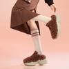 New LiNing Sports Life Collection Anti Slip Wear Resistant Low Top Casual Shoes Women's Dan Chestnut Brown AGCU552-2