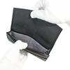 Inden Long Black with Black Clematis [Inden-ya] Wallet, Thin, Deerskin, Lacquer, Pattern, 2311-01-169