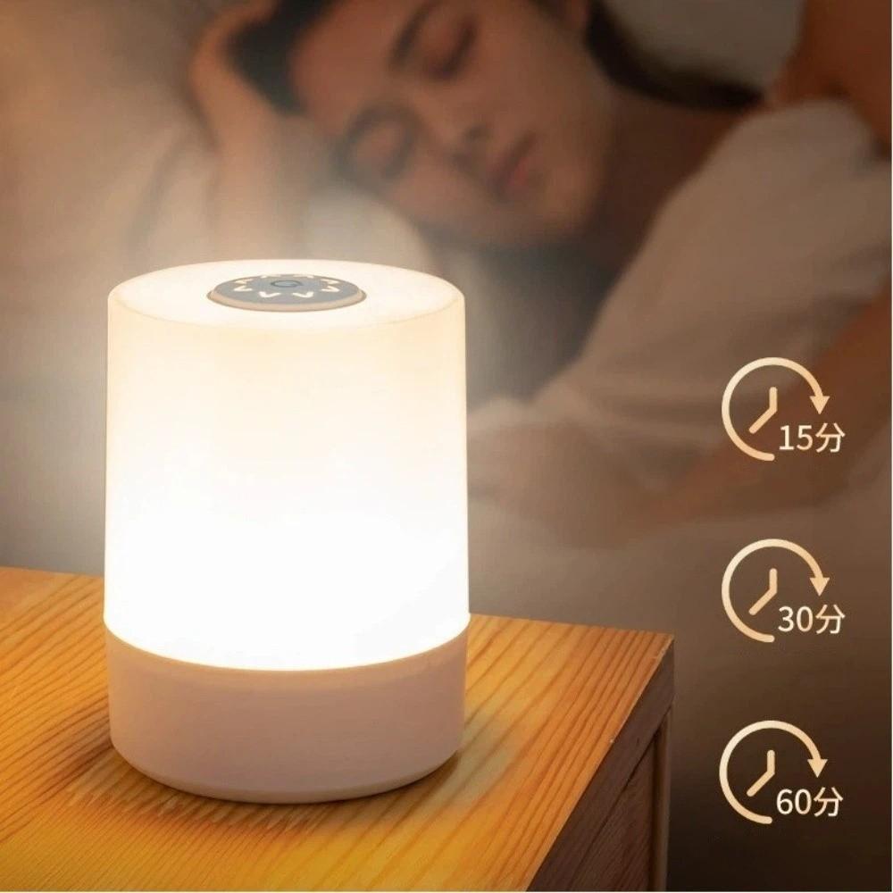 Decoration 3 Colors Dimmable Led Night Lights Touch Soft Light Desktop Night Lamps Charging Bedside Lighting Bedroom