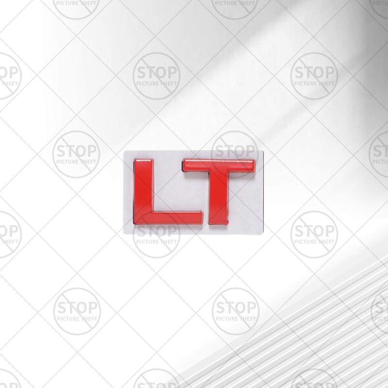 Car Sticker LS LT Logo 3D Decal Body Decoration Badge Rear Trunk Emblem For Chevrolet Captiva Aveo Cruze Camaro Sail Onix Spark