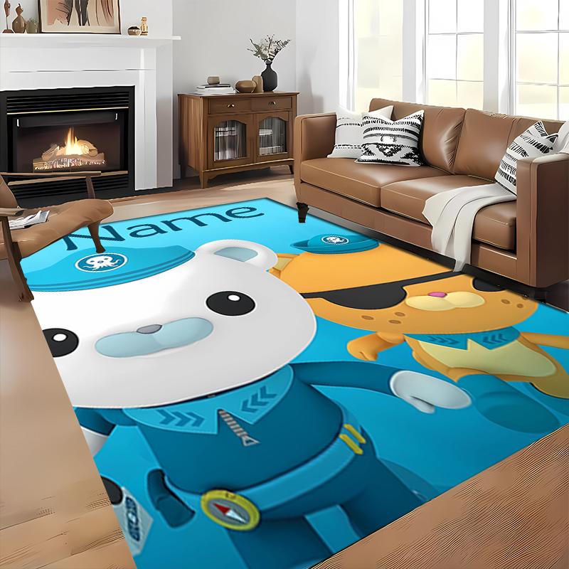 Custom personalization Octonauts Area Rug - Perfect For Kitchen, Bathroom,Laundry Room Decor Large Size Available,Gift All Seasons