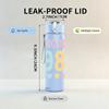 1PC Original 1986 Pastel Text 750ml Color Plastic Sports Water Bottle Leakproof Flip Straw Lid Suitable for Sports Office Home Use