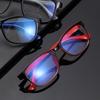 Eyewear Unisex Clear Lens Computer Eyeglasses Frames with Blue Film Flat Mirror Reading Glasses