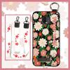 Ring Wristband Phone Case For MOTO Z4 Play Oil Painting Fashion Design Kickstand Anti-knock Back Cover Anti-dust Lanyard
