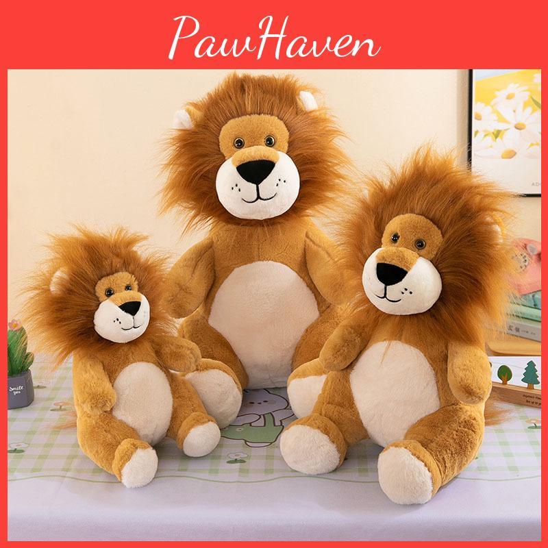 Forest Lion Animal Plush Toy Cute Cartoon Girl Child Birthday Holiday Doll Gift