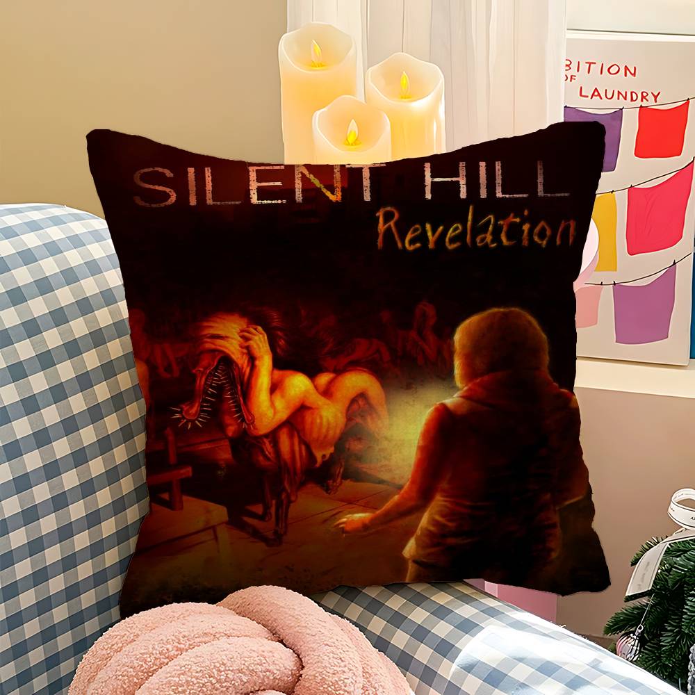 Classic Movie Horror Thriller Silent Hill Pillowcases Home Bedding Decorative Pillow Cover Wedding Super Soft Pillow Case