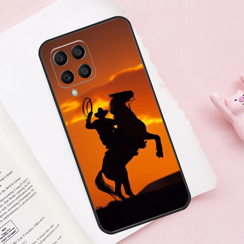 Rodeo Cowboy Lasso Case For Samsung Galaxy M16 M36 M56 M21 M20 M23 M31 M11 M54 M14 M34 M13 M52 M32 M12 M15 M55