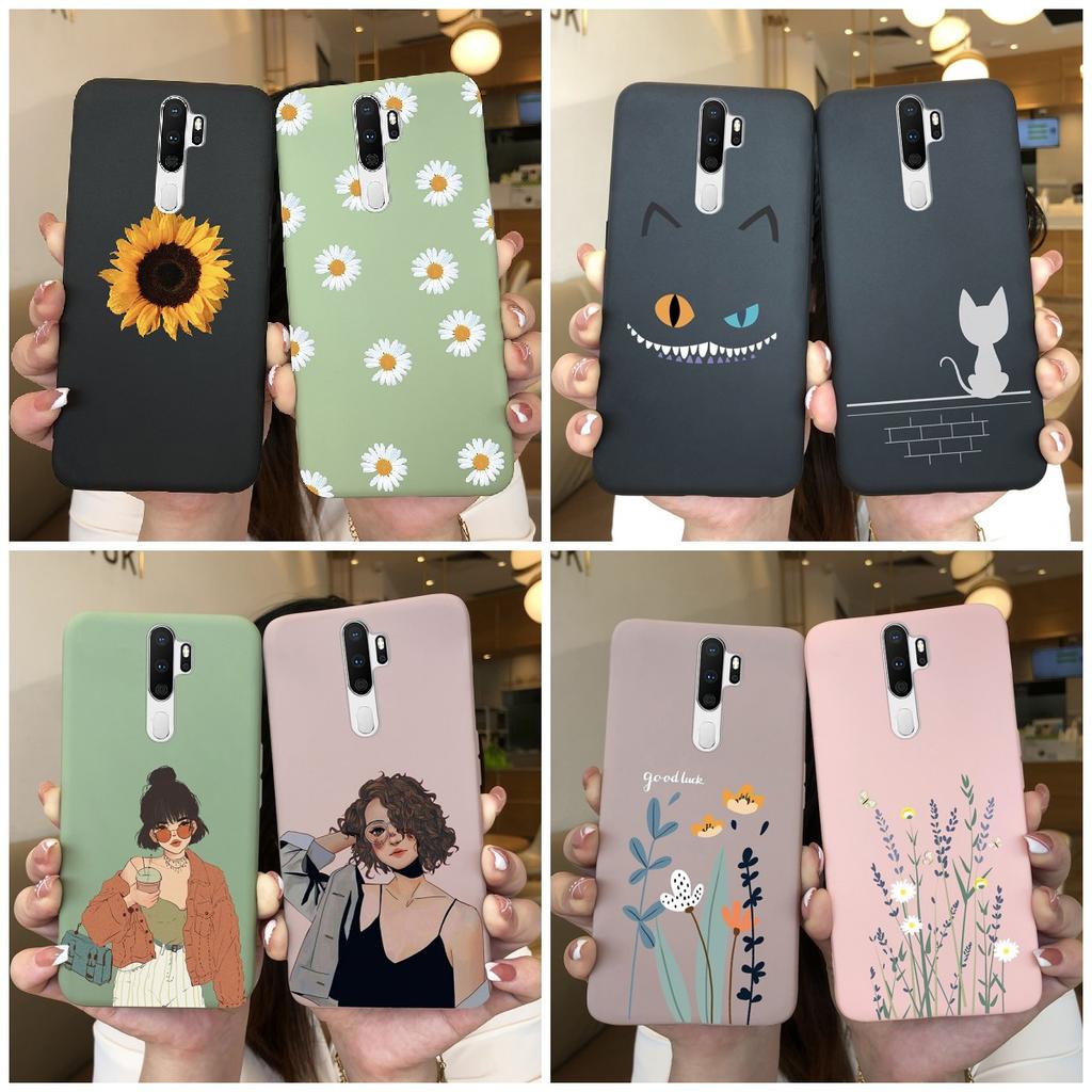 Für OPPO A5 A9 2020 A11x Hülle Silikon Weiche Abdeckung Für OPPOA5 OPPOA9 OPPO A 9 2020 Handyhüllen Mode Süß Candy Bemalt Fundas
