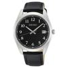 Men's Essential SS Black Dial Casual Watch BLK Black