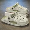 Fashion Shevalues 2025 New Men's Slippers EVA Soft Sole Comfortable Male Hole Shoes Outdoor Leisure Beach Slides Fashion Summer Sandals