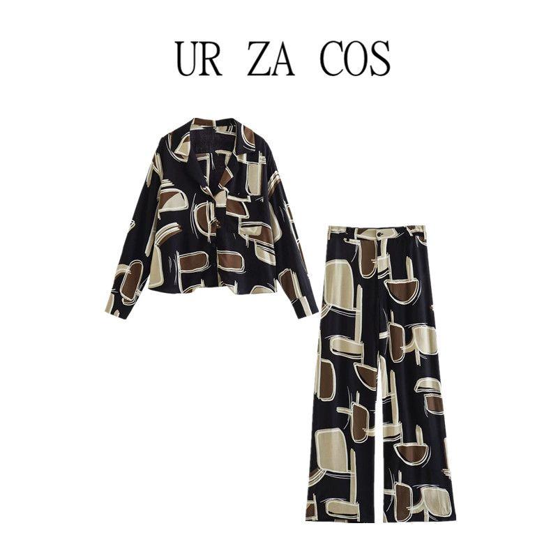 Fashion Style New Arrival Fashion Trendy Women's Clothing Loose Black Pocket Print Blouse Shirt 3198042 800