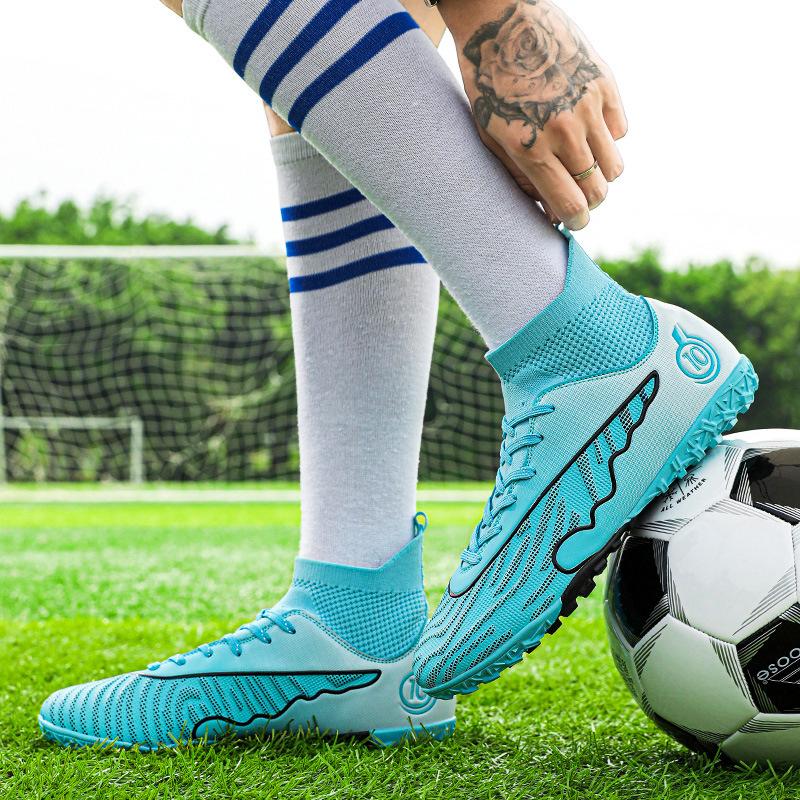 

Мужские футбольные бутсы Мужские и женские футбольные тренировочные бутсы Шипованные нескользящие бутсы для тренировок и игр в студенческий футбол 46