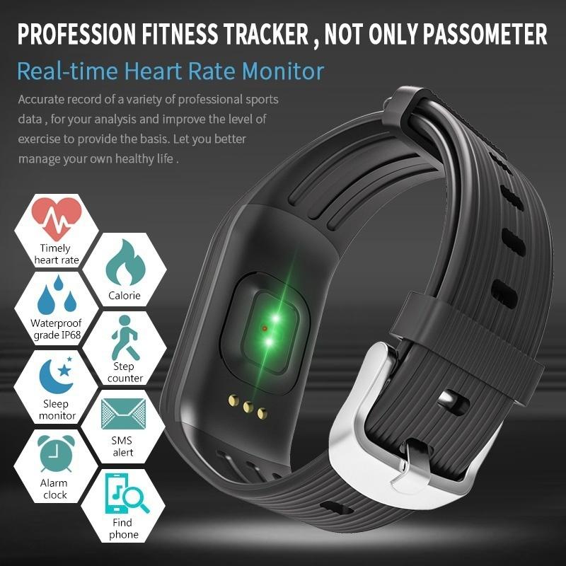 k1 sustained heart rate smart bracelet