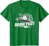 Drone Pilot Funny Quadcopter RC Flying Drones Gift Idea design 100 cotton Oneck short sleeve casual printed mens Tshirt