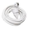 10 Meter Extension Cord 3500W Max. White Round Cable 3x1.5mm²