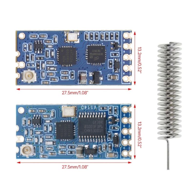 HC-12 SI4438/HC-12 SI4463 Wireless Module UART Interfaces Long-Distance 433M Wireless Serial Port Module