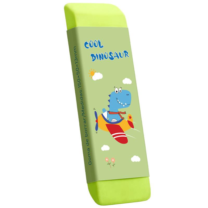 Cartoon Huge Eraser Super Large Block Pencil Eraser Without Leaving Marks Astronauts/Dinosaur Student Art Painting Rubber Eraser