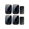 Smart Ultra-Long Range Self-Powered Wireless Doorbell with Two-in-Four Out Ding-Dong Caller for Elderly
