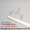 ZISIZ 304 Stainless Steel Rotary Oven Roast Hooks (10-pack)