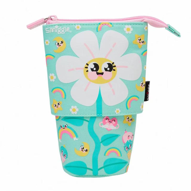 

Smiggle Австралия Детский телескопический пенал: Вместительный мультяшный держатель для ручек и сумка для хранения для учеников начальной школы