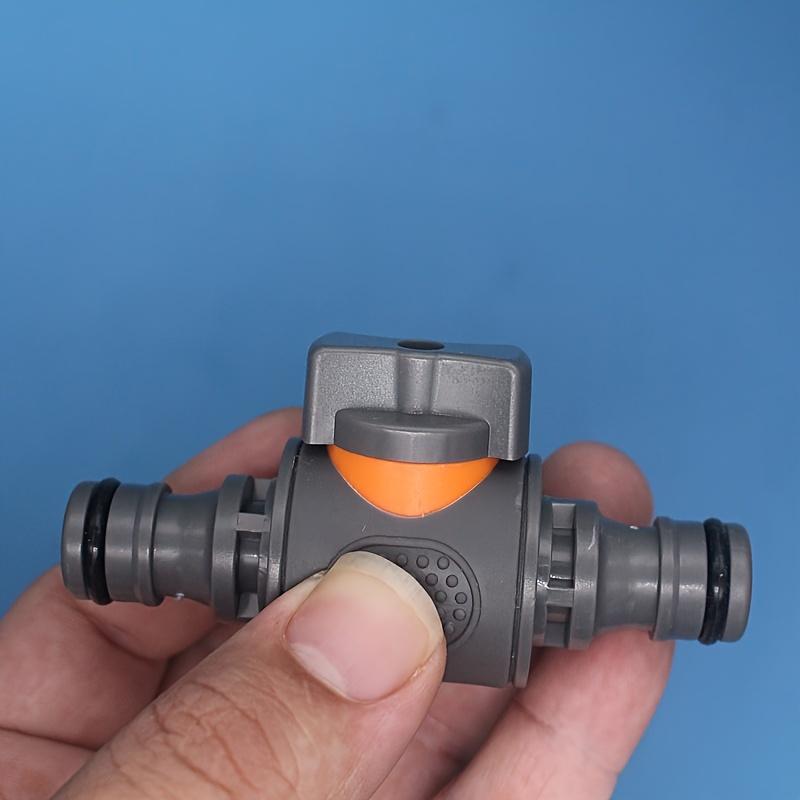 Plastic Garden Hose Quick Connect Valve Set - Universal Thread Ball Valve Switch for Car Wash and Pipe Repair