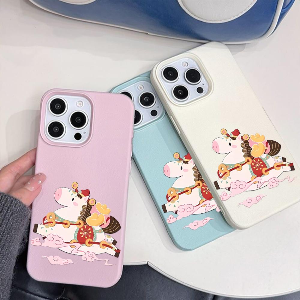 Hand Drawn Graffiti Cute Dog Phone Case For IPhone 16E 17 E 11 12 13 14 15 Pro Max 16 Plus 17 Air  Pattern Silicone Soft Cases