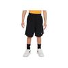 Wild Air Solid Logo Straight Leg Kids Shorts Kids Shorts Black FQ0539-010