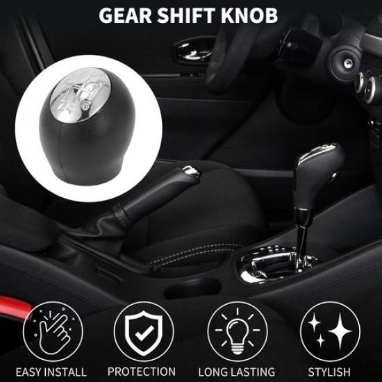 6 Speed Manual Gear Shifter Knob No328650005R for Renault Laguna 07-22 Plastic