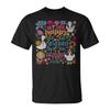Happy Relaxed Engaged Aba Behavior Analyst Silly Goose T-Shirt