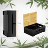 Focieulo Router-Aufbewahrungskabelbox, Kabelführung Versteckbox, Netzkabel-Aufbewahrungskoffer, Steckdosenbox, Wandmontierte Kabelspeicherung, Schreibtischtyp, Steckdosenleiste