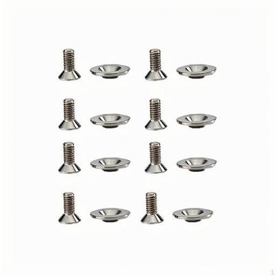 Mounting Screws Kit, Universal Snowboard Fastening, 6mm Steel, Repair
