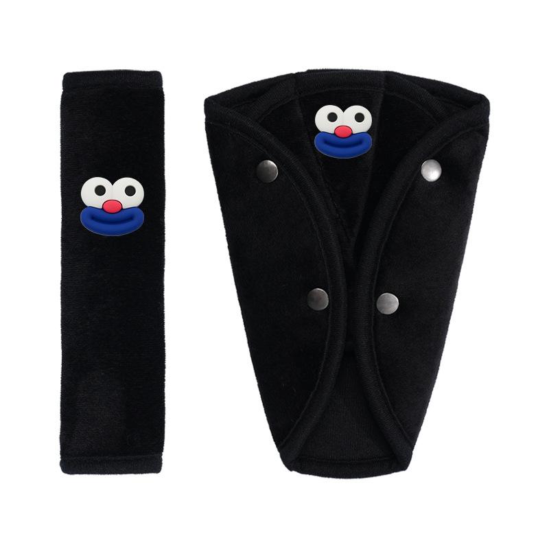 Car Seat Belt Shoulder Cover Children's Plush Comfort Car Shoulder Pad Car Anti-strangle Seat Belt Cover