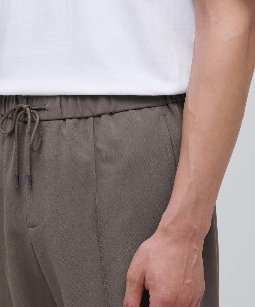 Musinsa Standard Easy Elastic Track Slacks [Dusty Beige]