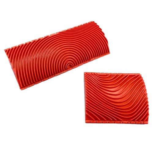 

fogman Инструмент для покраски под дерево, Инструмент для текстурирования дерева с резиновыми накладками, Набор из 2 штук