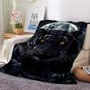 1pc Tiger Moon Soft Warm Throw Blanket Nap Blanket For Couch Sofa Office Bed Camping Travel,Comfortable