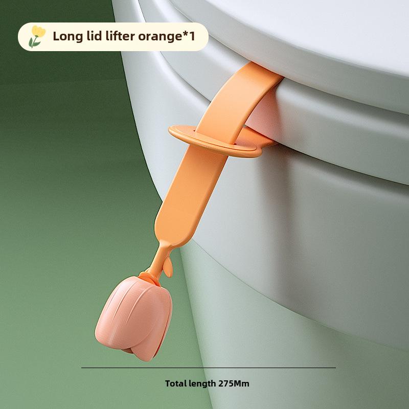 Silicone Toilet Lid Lifter: Keeps Hands Clean, Portable Smart Home Solution