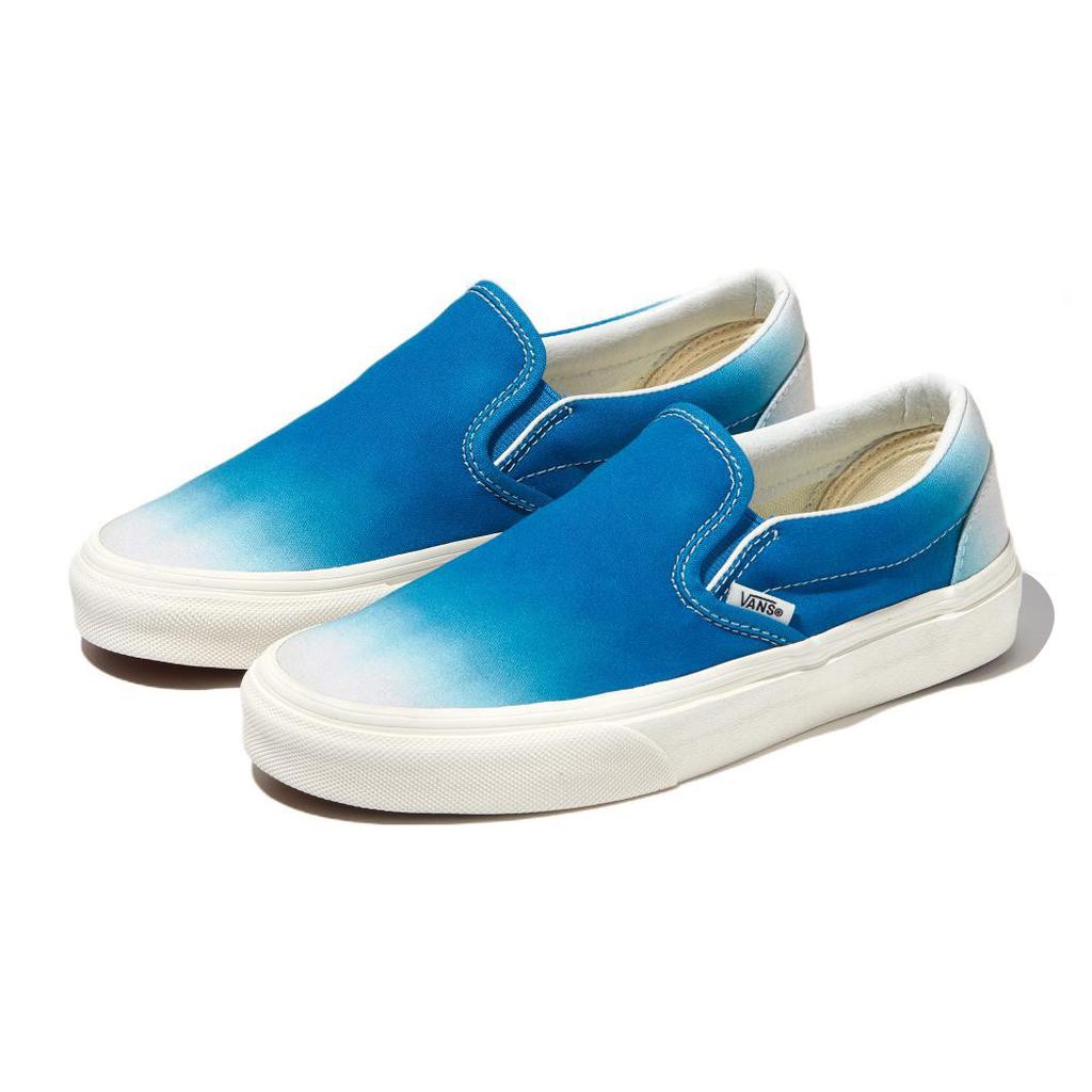 Vans Slip-On Canvas Casual Lightweight Low-Top Skate Shoes Unisex Sneakers Blue VN0A5JMHBO7