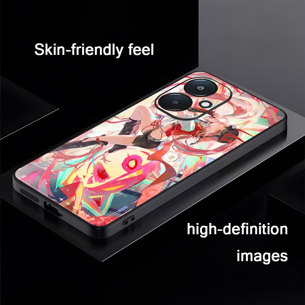 Cool Game HonkaiStarRail Rappa Phone Case For Xiaomi Redmi 14C 13C 12C Note14 13 12 11 10 Pro Plus S Soft Black Phone Cover