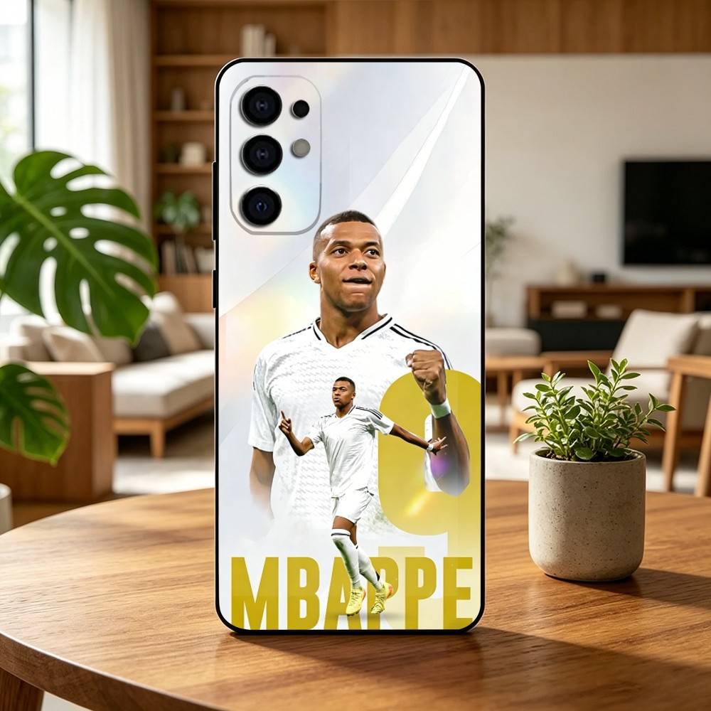 F-Fußballstar MbappeS-S Handyhülle Für Samsung S25,S24,S21,S22,S23,S30,Ultra,S20,Plus,Fe,Lite,Note,10,Schwarze Hülle