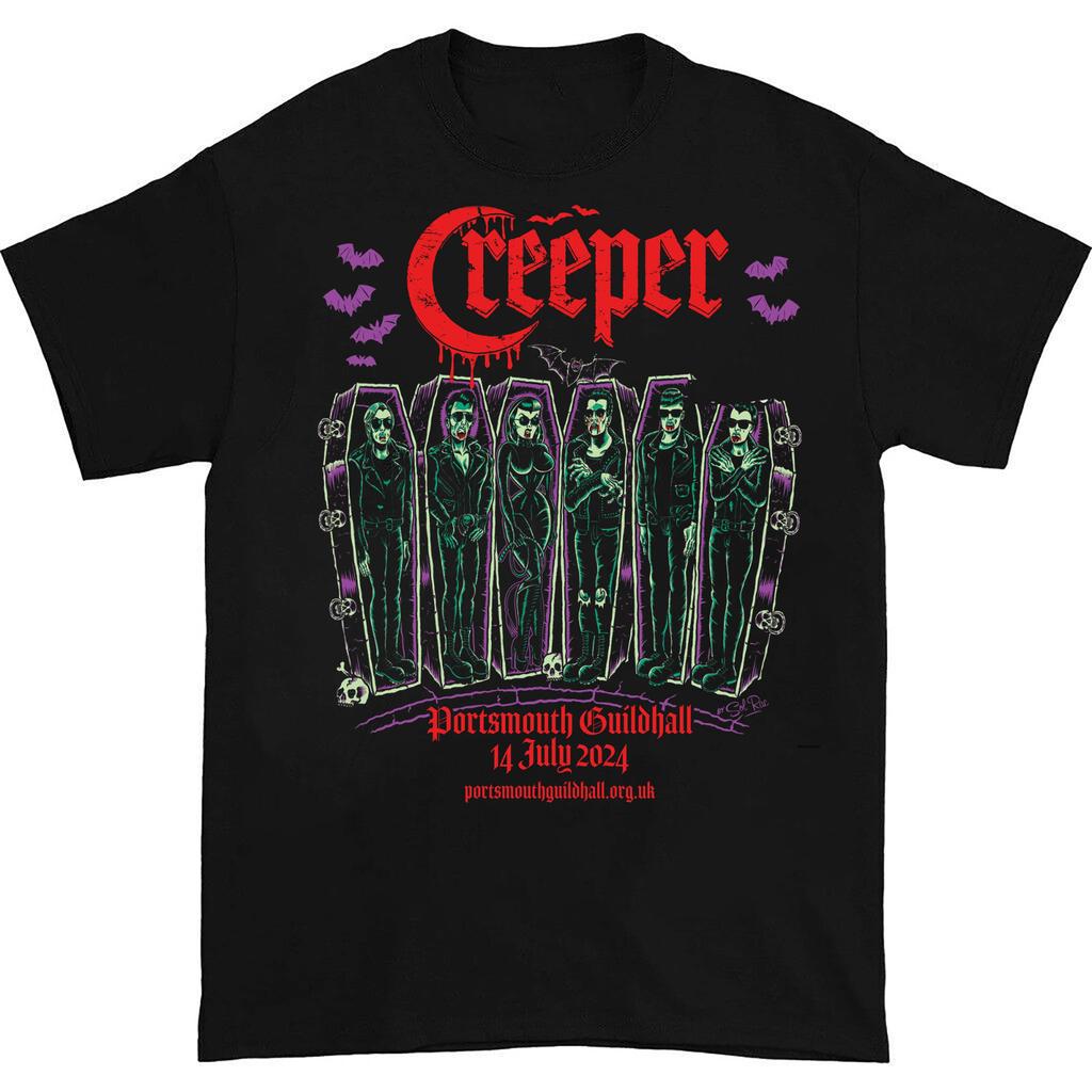 Collection CREEPER Band Tour Short Sleeve Gift For Fan S to 4xl T-shirt KM37