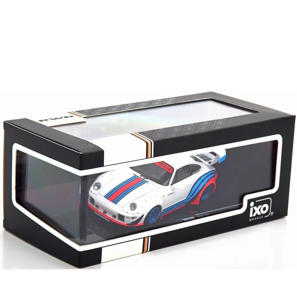 Ixo Porsche Miniature Car 1/43 911 (993) RWB Rauh-Welt Martini