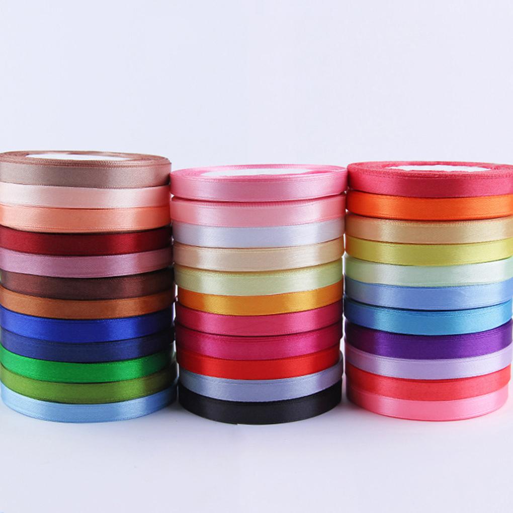 6mm Polyester Band DIY Decor Nähen Hochzeit Party Handgemachte Dekoration Gurtband