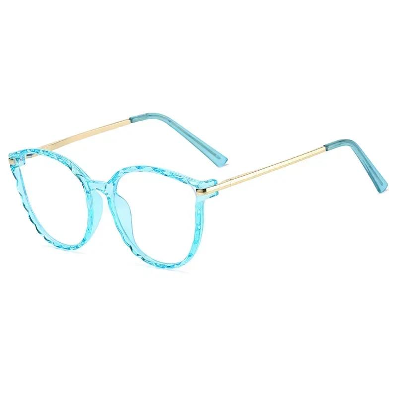 Blue Light Blocking Glasses Fashion Women Anti Eye Strain Computer Eyeglasses Frames Anti UV Clear Lentes Opticos Para Mujer New