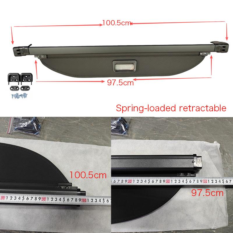 Auto Trunk Curtain Organizer Cover For DongFeng Nammi 01/Dongfeng Box 2024-2026 Car Cargo Cover Trunk Rear Rack Luggage Storage