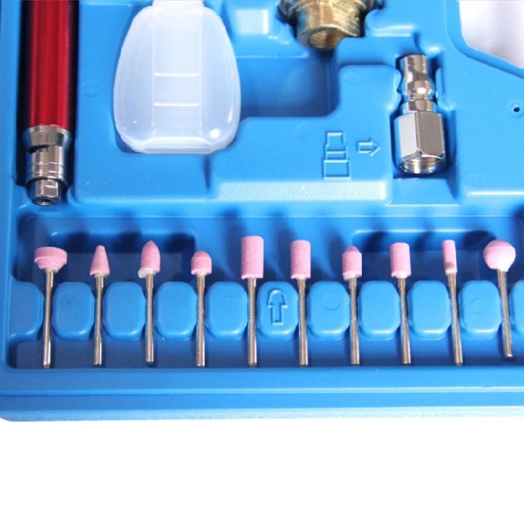 Pneumatic Grinding Pen Set Air Die Grinder Machine Engraving Mini Polishing Air Tool Grinder Machine Box Tool