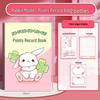 Children's Cute Reading Reward Stamp Book: Cartoon Points Card for Wish Redemption